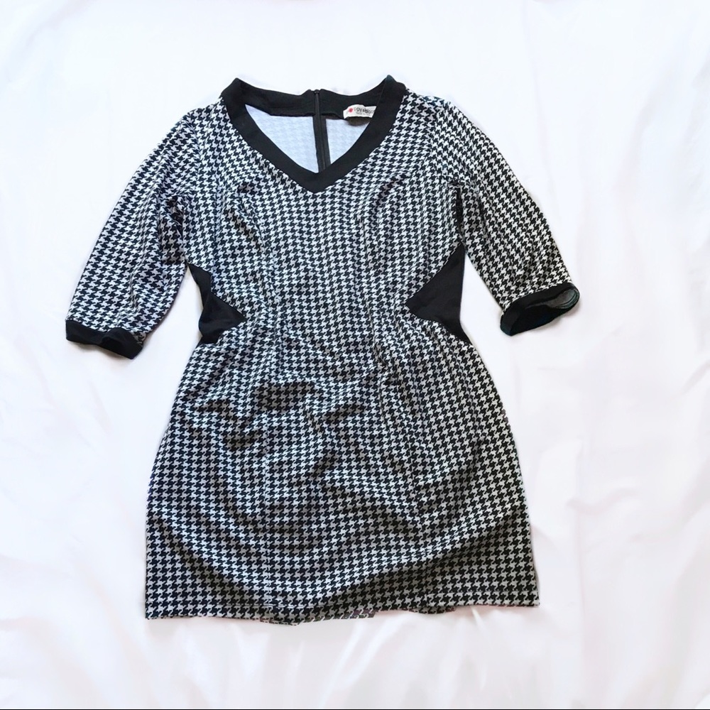 poppy & bloom ⋆ houndstooth dress